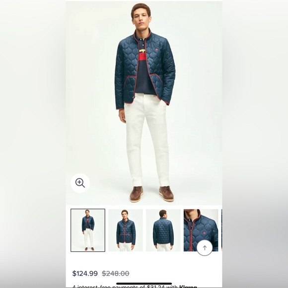 Brooks Brother quilted liner jacket - Picture 4 of 4